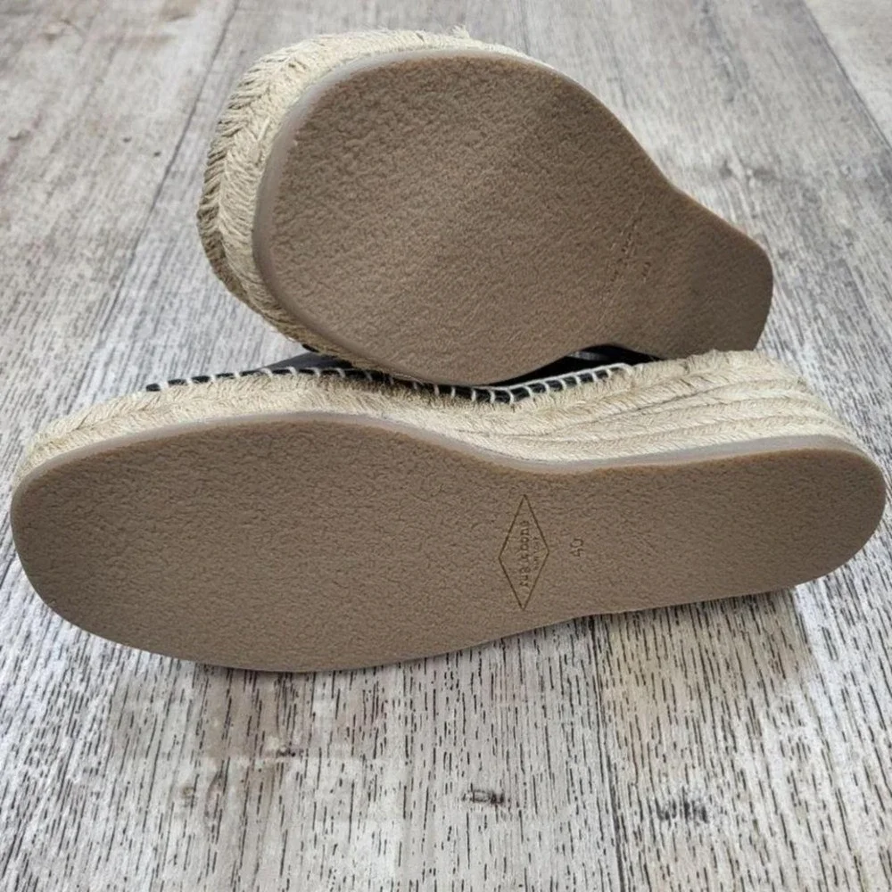 Rag & BoneArc‎ Leather Wedge Espadrilles size 9.5